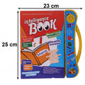 Size guide for the interactive learning book educational toy