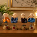 Baby monk bobblehead figurine size details