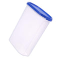 2000 ml transparent airtight food storage container featuring a modular design.