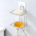 Bathroom and kitchen wall hook in use