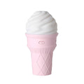 Ice cream LED humidifier showcasing multiple light modes
