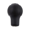 Demonstration of easy installation for the silicone gear shift knob cover.