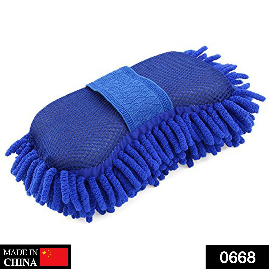 Person using a Microfiber Duster Mitt for effective household cleaning.