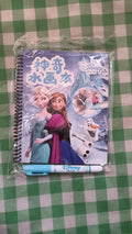 A child engaging with the Magic Water Coloring Book, enjoying mess-free artistic expression.