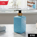 Refillable plastic soap dispenser pump bottle for home use
