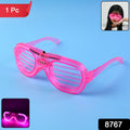 Colorful LED light-up party glasses ideal for night events
