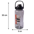 Detail shot of the secure cap on a school water bottle, ensuring no spills.