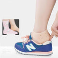 GlowForm silicone gel heel socks, perfect for moisturizing and softening dry, rough heels.