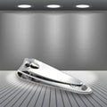 AuriGlam beauty nail tools safely stored within their clear plastic case.