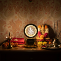 USB powered Ganpati Bapa crystal ball LED night light for home ambience
