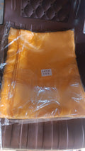 Polyester fabric table cover, washable and reusable, ideal for kitchen and cafe use.