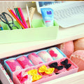 Two stackable socks storage organizer boxes, perfect for home wardrobe organization.