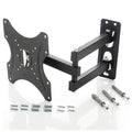 Heavy-duty full motion TV bracket with VESA plate