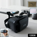 Close-up of VR Box headset lens and comfortable eye padding for extended use