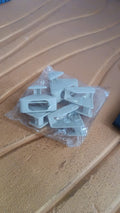 Compact plastic triangle hanger connector hooks for home closet organization