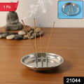 Durable stainless steel agarbatti stand for multiple incense sticks