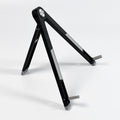 Top-down view of the slim tablet stand, showcasing its minimalist aesthetic.