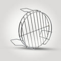 Close-up of the versatile Matka Stand, highlighting its functional elegance.