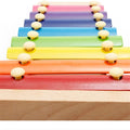 Eco-friendly wooden xylophone for kids, designed for early learning and musical play.