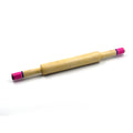Side view of the versatile Wooden Roti Belan, ideal for rolling various Indian flatbreads.