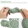 High-quality plastic hair catcher for bathroom floors, ensuring long-lasting clog protection.