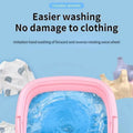 Compact and foldable washing machine, ideal for small Indian homes.