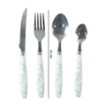 Luxury dining utensils in stainless steel