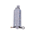 Extended silver magic cane, perfect for illusionists and stage acts.