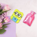 Lifestyle shot of the Minions hot water bag providing warmth and comfort.
