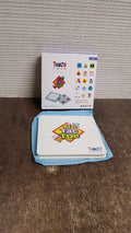 Travel-friendly compact Tic Tac Toe strategy game