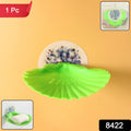 Close-up view of durable plastic soap dish with water drainage holes