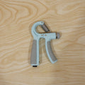 Close-up of non-slip grip on hand exerciser