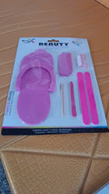 Velvet Wipe professional pedicure kit box with all included tools