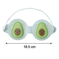 Portable eye care gel mask for home and travel use