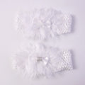 Soft fabric hairstyle accessory for babies