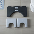 Side view of the portable toilet potty stool with ergonomic design