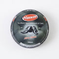 Smooth finish black shoe polish for leather shoes