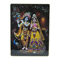 Religious Radha Krishna wall hanging framed artwork