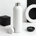 Portable insulated water bottle designed for hydration on the go