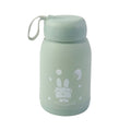 Glass water bottle white bg
