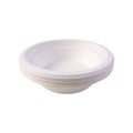 Stacked Vegnar disposable food bowls for compact storage