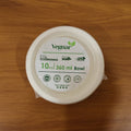 Close-up of single Vegnar 360ml disposable serving bowl
