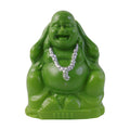 Kids and adults laughing Buddha piggy bank for wealth