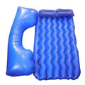 Inflatable air mattress for car back seat sleep