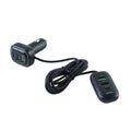 Car charging hub with RGB breathing ambient light