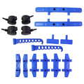Portable clothes drying stand with wheels for convenient laundry care