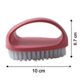 Size comparison image of different cleaning brushes