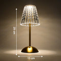 Crystal table lamp perfect for gifting during festivals and special occasions