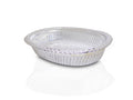 Side view of a shining silver gift tray, perfect for festive occasions.