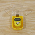 Fully assembled digital finger tally counter with soft adjustable finger strap